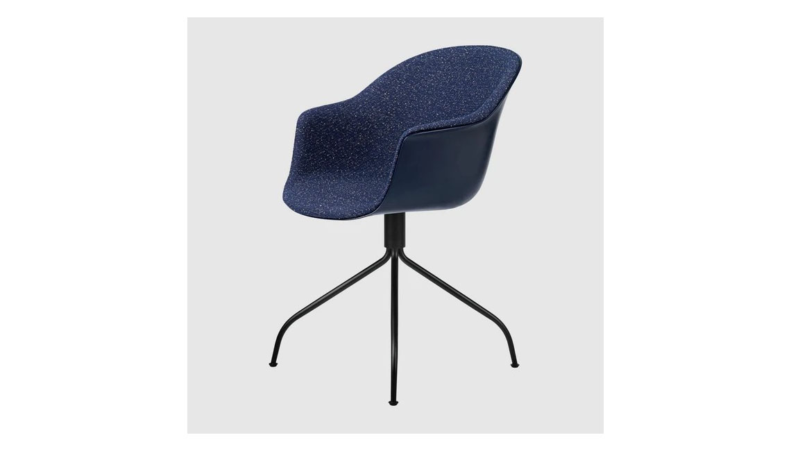 GUBIBat Meeting Chair - Front Upholstered, Swivel base书椅
