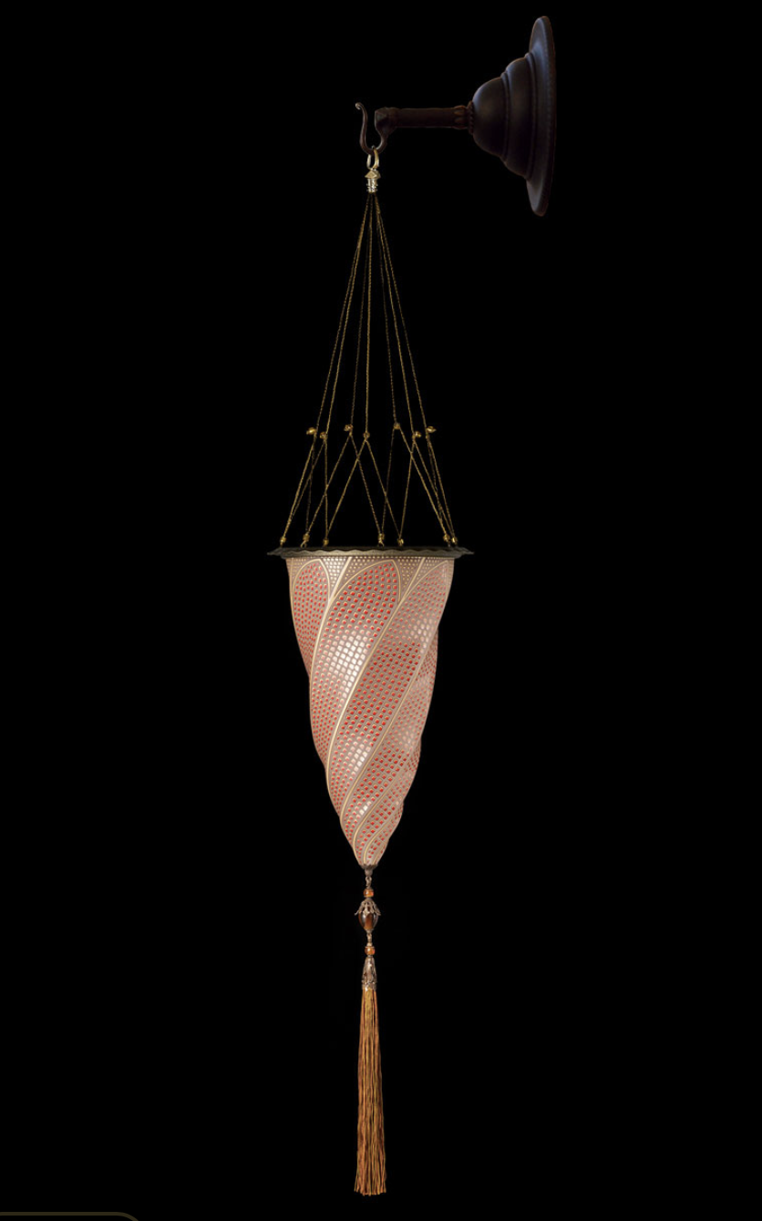 Venetia studiumvCesendello red mosaic glass wall lamp 壁灯